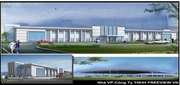 Nhà Văn phòng - TNHH Freeview Vietnam - Ván ép Coppha CNSN - Công Ty TNHH Thương Mại Dịch Vụ CNSN